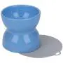 Super Design Ceramics Raised Slow Feeder Dog Bowl, Porcelain Elevated Dog Feeder for Food and Water, Less Regurgitating and Vomiting
