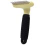Fur-Tastic Double Row Undercoat Rake For Dogs, Long-Haired Dog Rake, Undercoat Rake For Dogs & Cats With Heavy Coat, Pet Brush To Reduce Shedding, Professional Quality Pet Grooming Brush
