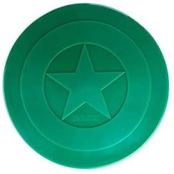 Dafang Dog Frisbee Training Toys Flying Discs Flyer Silicone for Big Small Dogs Soft Tooth Resistant Rubber 1 Pack, 8.7'' Diameter Large Flying Disc Frisbee