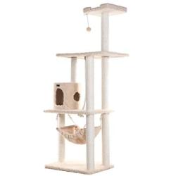 Armarkat Classic Cat Tree Model A7005 Beige/14 D x 34'' W x 70'' H