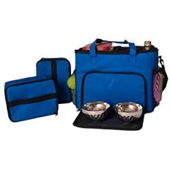 Armarkat Model CL101B Dog Travel Bag with Food Carriers