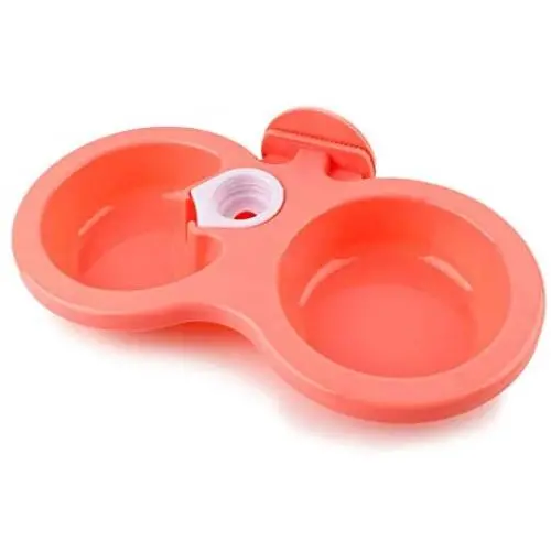 BalataHome Pet Hanging Bowl Food Water Feeder Coop Cup Removable Cage Bowls for Dogs Cats Birds BalataHome Pet Hanging Bowl Food Water Feeder Coop Cup Removable Cage Bowls for Dogs Cats Birds