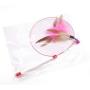 Cat Toy Feather Wand, Interactive Training Toy Fishing Cat Pole and Bell for Cat Practice Play Fun Gift