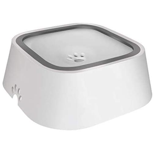 Dog Water Bowl Spill Proof Pet Splash-Free Water Bowl Cat Water Feeder Bowls Pet Bowl for Puppy Dogs,Pets - Keep Water Fresh,1L