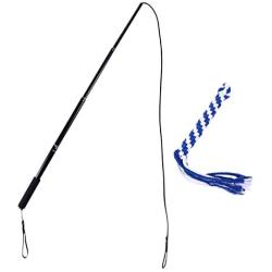 JT PET Dog Flirt Pole for Dogs Large Dog Teaser Pole Lure Stick Dog Training Dog Pole for Large Dogs Flirt Pole for Large Dogs Extendable Flirt Pole Dogs