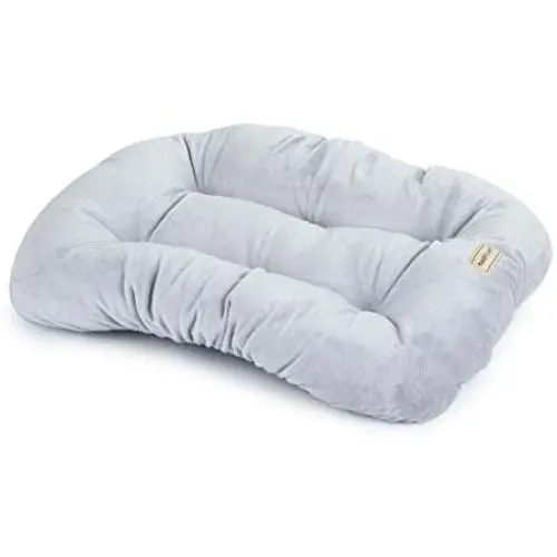 PoochPlanet DreamSpot Crate Mat, Dog Bed, Cushioned, Durable Plush, Soft, Tufted, Thick, for Crate and Kennel, Light Gray, Small (25x19) PoochPlanet DreamSpot Crate Mat, Dog Bed, Cushioned, Durable Plush, Soft, Tufted, Thick, for Crate and Kennel, Light Gray, Small (25x19)