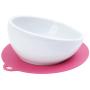 Hario Chibi Plate Food Bowl for Small Dogs, 75ml, Cherry Pink