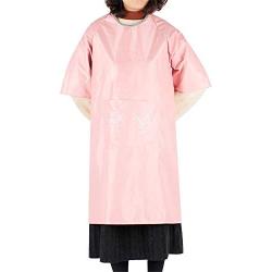 Tuuertge Pet Grooming Apron Water Resistant Pet Grooming Smock PVC Waterproof Groomer Apron Long Sleeve Pet Apron for Dogs Cats Dematting (Color : Blue, Size : One Size)