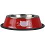 YASMA 4 Pack Cat Bowls Stainless Steel Pet Cat Bowl Kitten Rabbit Cat Dish Bowl cat Food Dish Easy to Clean Durable Cat Dish for Food and Water