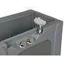 Pet Wash Enclosure with Removable Shelf