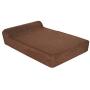 XL-Large Luxury 7 inch Gel Memory Foam Orthopedic Dog Bed with Bolster | 100% USA Made Certi-Pur Non-Toxic Foams | Engineered for Large Breed Dogs Provide Support & Comfort