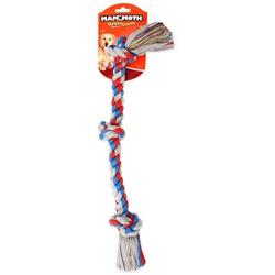 Mammoth Flossy Chews Color Rope Tug – Premium Cotton-Poly Tug Toy for Dogs – Interactive Dog Rope Toy – Tug Dog Chew Toy