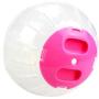 Aoyo 10cm/12cm Pet Exercise Running Ball Mini Transparent Pet Small Aminals Jogging Playing Plastic Ball Toy (Color : Pink, Size : 10cm)