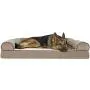 Furhaven Pet Dog Bed - Cooling Gel Memory Foam Faux Fleece and Chenille Soft Woven Traditional Sofa-Style Living Room Couch Pet Bed with Removable Cover for Dogs and Cats Furhaven Pet Dog Bed - Cooling Gel Memory Foam Faux Fleece and Chenille Soft Woven Traditional Sofa-Style Living Room Couch Pet Bed with Removable Cover for Dogs and Cats