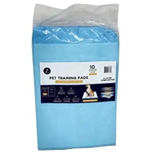 PawFam Fresh Scent Puppy Dog Pet Training Pads, 6-Layer Protection, 22''x22'' (50 Count)