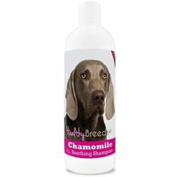 Healthy Breeds Chamomile Dog Shampoo & Conditioner with Oatmeal & Aloe for Weimaraner - OVER 200 BREEDS - 8 oz - Gentle for Dry Itchy Skin - Safe with Flea and Tick Topicals