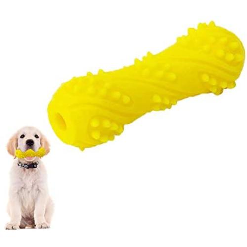 EETOYS Dog Squeaky Toys for Small Medium Large Dogs Durable Dog Chew Toys Designed for Puppy Teething Made W/TPE Rubber for Moderate Chewers