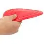 1 Pack Durable Rubber Dog Frisbee, 100% Soft Natural Non-Toxic Tough Rubber Training Frisbee, Strong Clean Chew Toy(Red/Blue,17.5cm) 1 Pack Durable Rubber Dog Frisbee, 100% Soft Natural Non-Toxic Tough Rubber Training Frisbee, Strong Clean Chew Toy(Red/Blue,17.5cm)