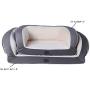 BinetGo Dog Sofa Dog Bed for Dog Small, Medium and Large Dogs Orthopedic Dog Beds with Plush Foam Mattress Joint Relief Washable & Removable Cover