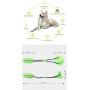 wu Pet Chewing Ball with Suction cupDog Toy Ball Silicone Pull Trainer Dog Food Dispenser Educational pet Toy Teeth Cleaning Toy