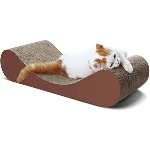 ScratchMe Cat Scratching Post Lounge Bed