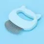 Enrilior Pet Grooming Comb, Cat Dog Massage Shell Hair Removal Shedding Cleaning Brush (Blue) Enrilior Pet Grooming Comb, Cat Dog Massage Shell Hair Removal Shedding Cleaning Brush (Blue)