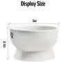 Ceramic Raised Cat Bowls, Elevated Food Bowls or Water Bowls, Cat Food Bowls,Stress Free, Backflow Prevention, Ceramic Cat Water Bowl No-Spill Ceramic Raised Cat Bowls, Elevated Food Bowls or Water Bowls, Cat Food Bowls,Stress Free, Backflow Prevention, Ceramic Cat Water Bowl No-Spill