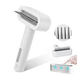 Undercoat Rake for Dogs Prevent Tying Up - Pet Grooming Tool Dog Deshedding Brush Flea Comb Pet Dematting Comb for Gogs and Cats with Thick Fur or Dense Coats
