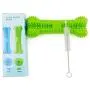 Doggo Dental Dog Toothbrush Stick & Cleaning Brush- Dog Chew Toy for Small & Medium Breeds-Dog Dental Bone Brushing Food Safety Grade Natural Silicone-Bite Resistant for Puppy Teeth Cleaning