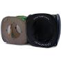 Feline Ruff Home Sweet Home Pop Up Cat Cube. A Collapsible Indoor Cat House. Covered Pet Bed Hideaway Cave for Dogs and Other Pets Too.