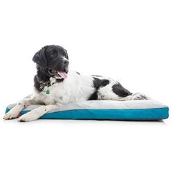 Brindle Shredded Memory Foam Dog Bed with Removable Washable Cover-Plush Orthopedic Pet Bed