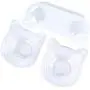 Joyshare Double Cat Food Bowls with Raised Stand, 15°Tilted Platform Cat Feeders Water Bowl, Stress-Free for Cats and Small Dogs, Non Slip and Durable, Gift for Pets