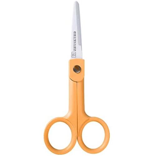 ZHYSKTHD Ceramic Scissors For Baby Food,Multi Purpose Scissors For Kitchen, Classrom, Craft, Pet Care And Never Rusts (Orange)