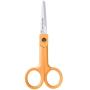 ZHYSKTHD Ceramic Scissors For Baby Food,Multi Purpose Scissors For Kitchen, Classrom, Craft, Pet Care And Never Rusts (Orange)