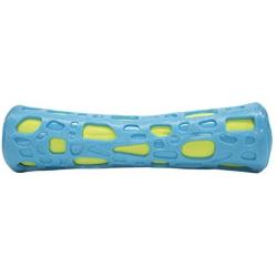 OllyDog Adventure Fetch Rubber Toy, Functional, Tough, Durable Rubber Toy for Dogs, Squeaky Stick Toy, Perfect Puppy Chew Toy Made from Non-Toxic Natural Rubber for MediumDog
