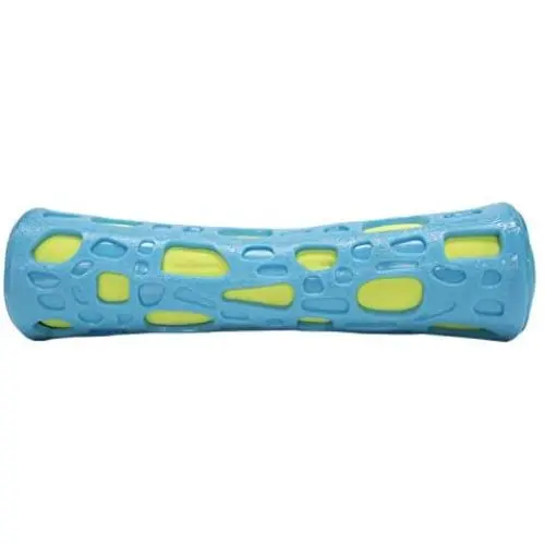 OllyDog Adventure Fetch Rubber Toy, Functional, Tough, Durable Rubber Toy for Dogs, Squeaky Stick Toy, Perfect Puppy Chew Toy Made from Non-Toxic Natural Rubber for MediumDog