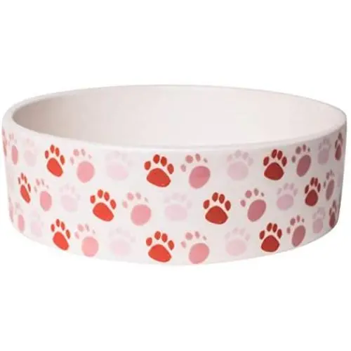 Park Life Designs Medium Pet Bowls, 6-1/4 inch Heavyweight Ceramic Dish Stays Put, Microwave and Dishwasher Safe Park Life Designs Medium Pet Bowls, 6-1/4 inch Heavyweight Ceramic Dish Stays Put, Microwave and Dishwasher Safe