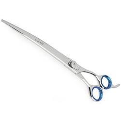Laazar Pro Shears, Curved Pet Grooming Shear, 9'' Scissors