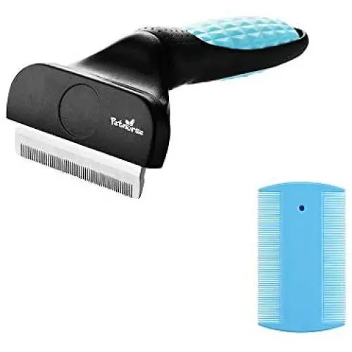 PETNURSE Pet Deshedding Brush,Professional Deshedding Grooming Tool,Effectively Reduces Shedding by Up to 95% for Dogs & Cats PETNURSE Pet Deshedding Brush,Professional Deshedding Grooming Tool,Effectively Reduces Shedding by Up to 95% for Dogs & Cats