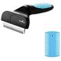 PETNURSE Pet Deshedding Brush,Professional Deshedding Grooming Tool,Effectively Reduces Shedding by Up to 95% for Dogs & Cats