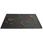 Platinum Pets Food & Water Heavy-Duty Feeding Mat, Black