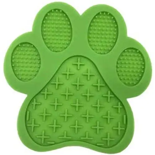 Tysons Pet Treats Dog Lick Mat, Bath & Grooming Slow Feeder, Distraction Device, Powerful Suction Cups on The Back, Training-Just Add Peanut Butter Tysons Pet Treats Dog Lick Mat, Bath & Grooming Slow Feeder, Distraction Device, Powerful Suction Cups on The Back, Training-Just Add Peanut Butter
