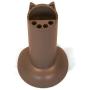 Feline Ruff Large Dog Toys Storage Box and Cat Teaser Wand Holder Bundle. 16'' x 12'' inch Pet Toy Storage Basket with Lid and a Unique Cat Toy Storage Solution