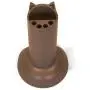 Feline Ruff Large Dog Toys Storage Box and Cat Teaser Wand Holder Bundle. 16'' x 12'' inch Pet Toy Storage Basket with Lid and a Unique Cat Toy Storage Solution