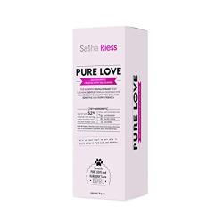 Sasha Riess Pure Love Shampoo for Dogs, Puppies & Sensitive Skin, Gentle All-Natural Deep Cleaning Formula with Jojoba Oil & Lavender (8 oz)
