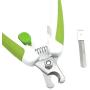 WINIBULA Dog Nail Clippers, Safety Guard Dog Nail Trimmer for Grooming with Nail File, Razor Sharp Blades, Non Slip Handles for Large Small Dog Pets