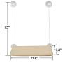 Cat Hammock Cat Window Perch Cat Bed Window Mounted Hommock Cat Suction Hanging Pet Window sill Cat Sleeping Bag Cat Window Perch Window Seat Suction Cups Space Saving Cat Hammock