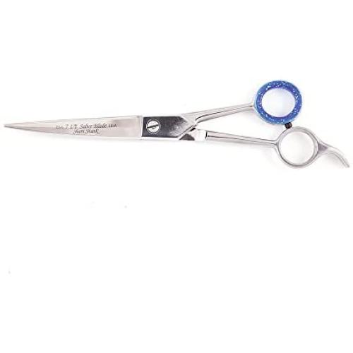 Klein Tools Heritage Pet Grooming Scissors with Triangular Shaped Blade and Curved Blade, 7-1/2''