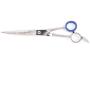 Klein Tools Heritage Pet Grooming Scissors with Triangular Shaped Blade and Curved Blade, 7-1/2''