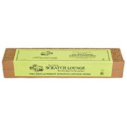 Original Scratch Lounge The Reversible Side Replacement Scratch Pad Refills (2 Pack) - Worlds Best Cat Scratcher - Long Lasting and 100% Recyclable